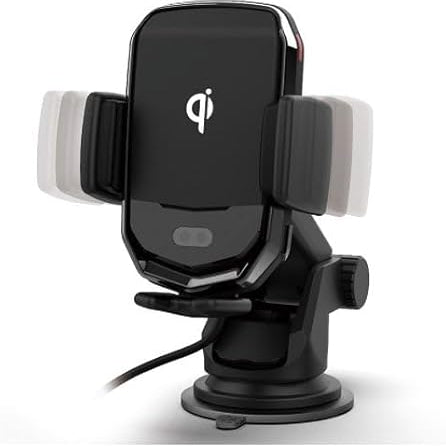 Kashimura Smartphone Holder15w – 360° Adjustable Car Mount