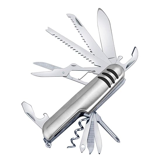 Stainless Steel Multi-Function Pocket Knife