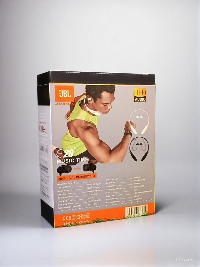 JBL Wireless Neckband Earphones (Model: ZV-1307)