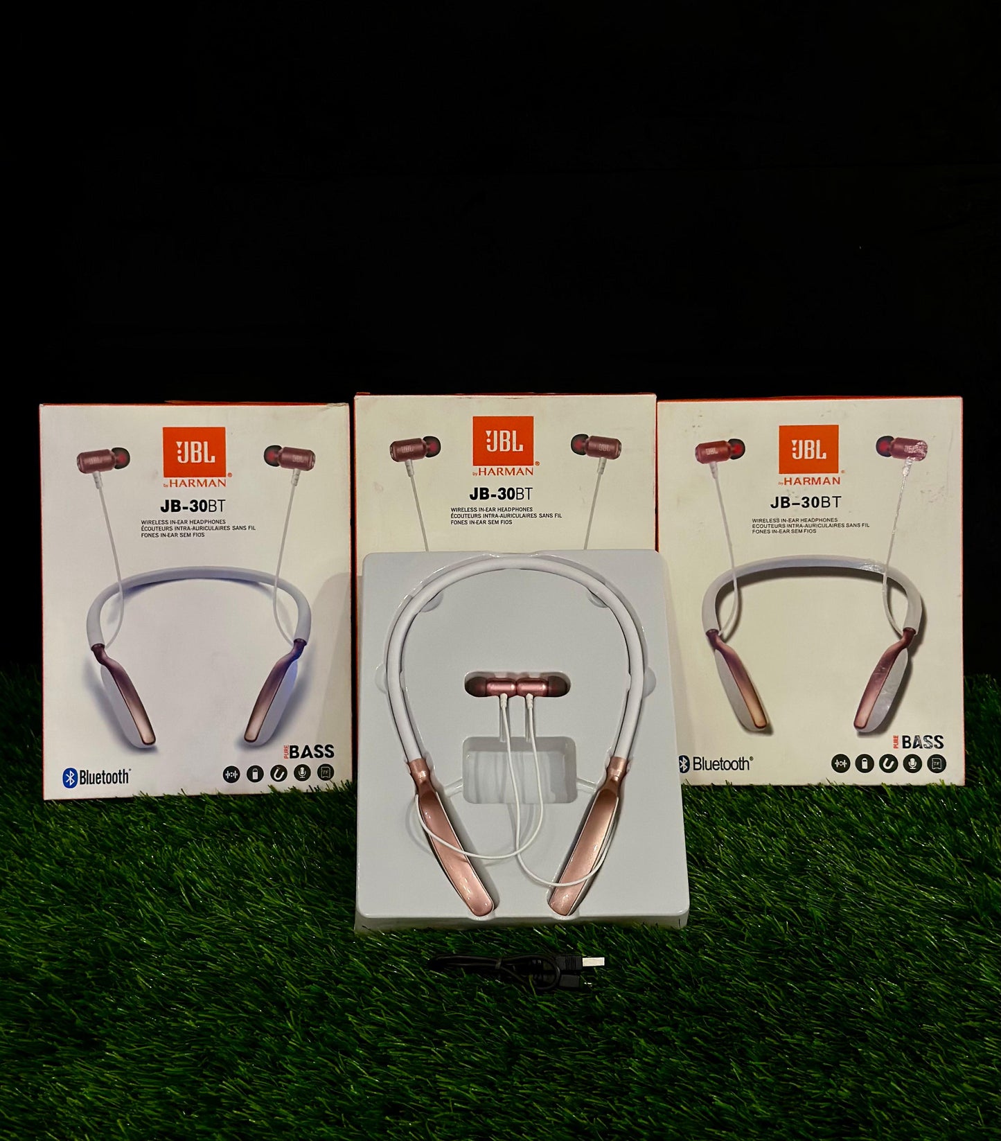 JBL Harman JB-30BT Wireless Neckband   Style meets sound. Comfort meets bass.