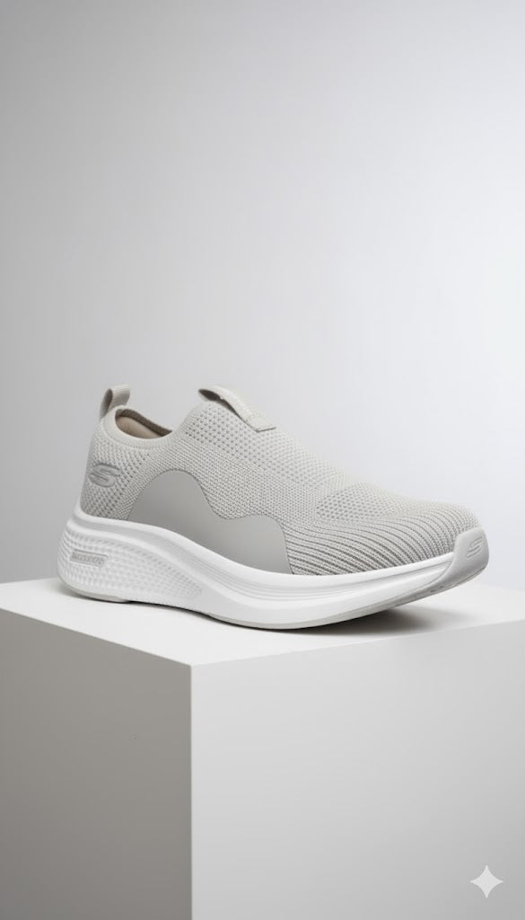 Elite Comfort, Effortless Style: Navy Slip-On Max Cushion Sneaker sizes 40 to 45