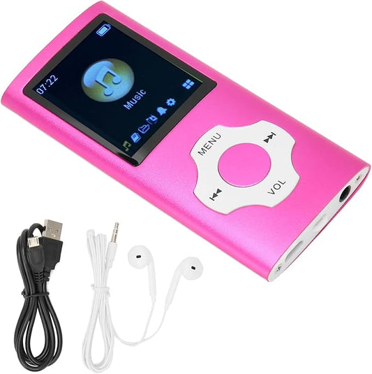 Portable MP3 Music Player with FM Radio & Voice Recorder – Supports 64GB Memory Card