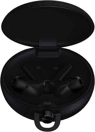 PaMu Portable Wireless Earbuds with Leather Charging Case