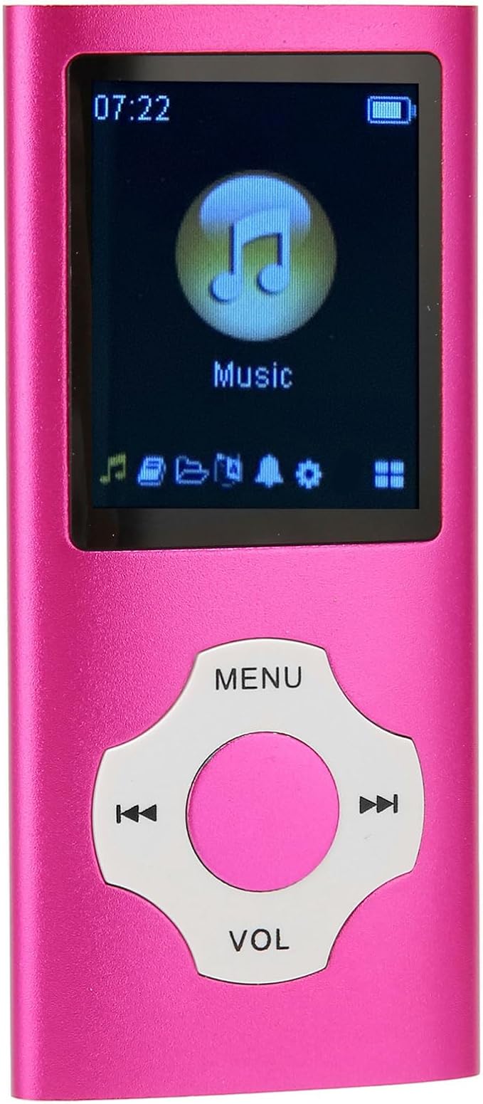 Portable MP3 Music Player with FM Radio & Voice Recorder – Supports 64GB Memory Card