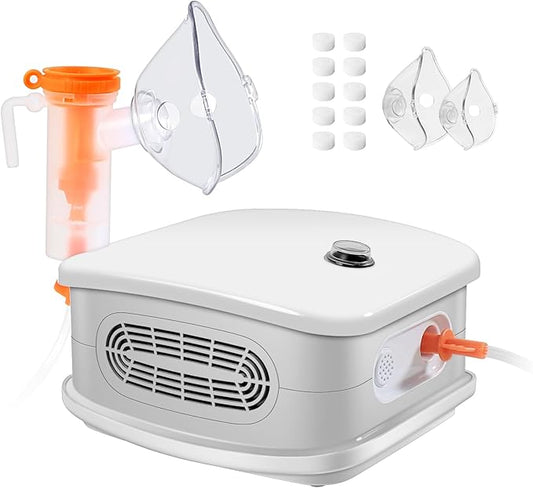 Portable Nebulizer Machine for Adults and Kids – Compact Compressor Inhaler