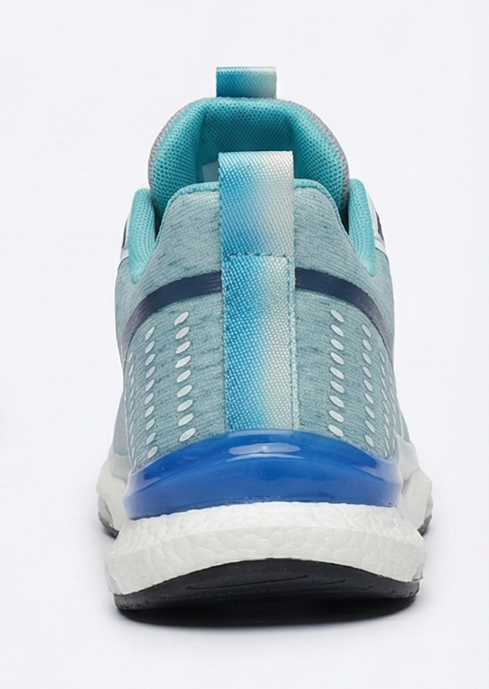 Men's Light Blue Mesh Performance Running Shoe