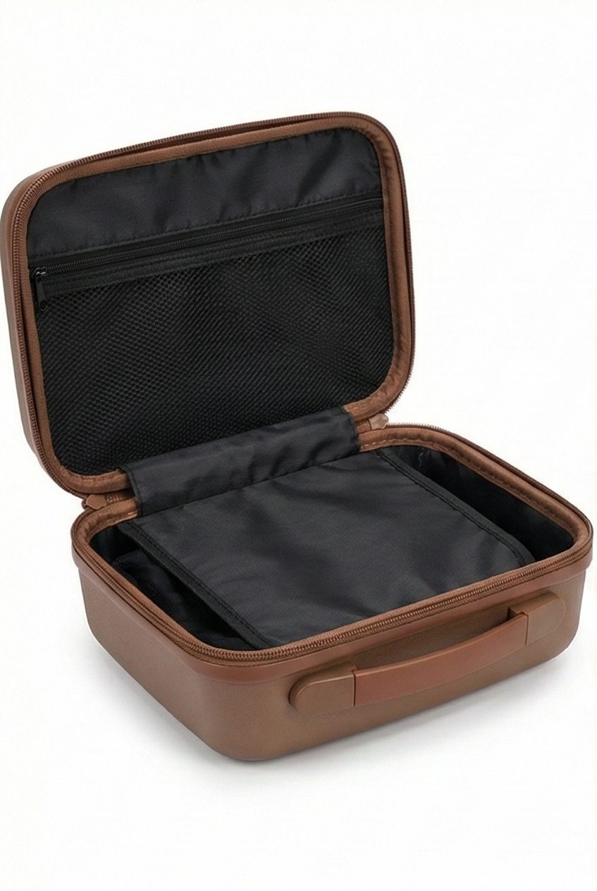 Luxury Hard-Shell Travel Beauty Case |  Carry-On Suitcase