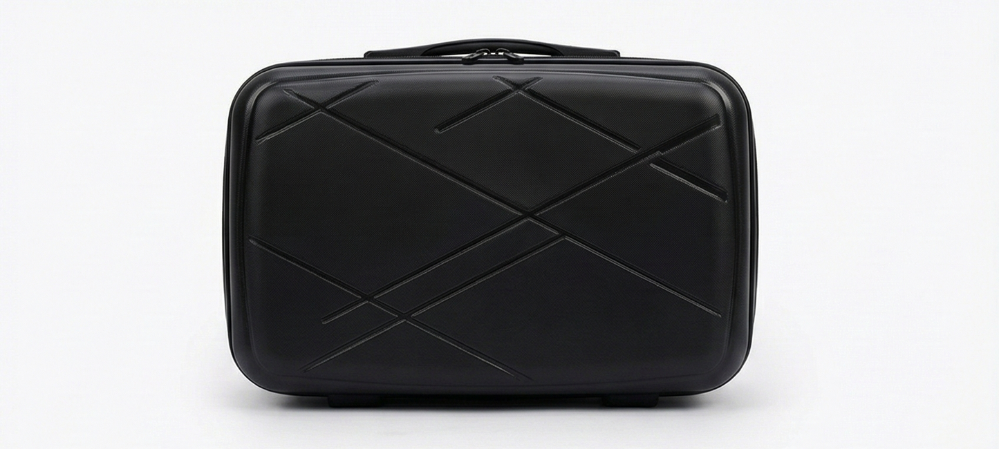 Luxury Hard-Shell Travel Beauty Case |  Carry-On Suitcase