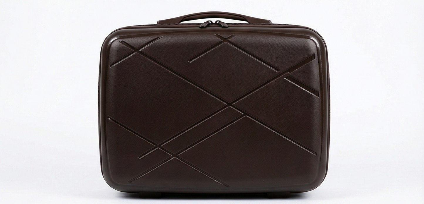 Luxury Hard-Shell Travel Beauty Case |  Carry-On Suitcase