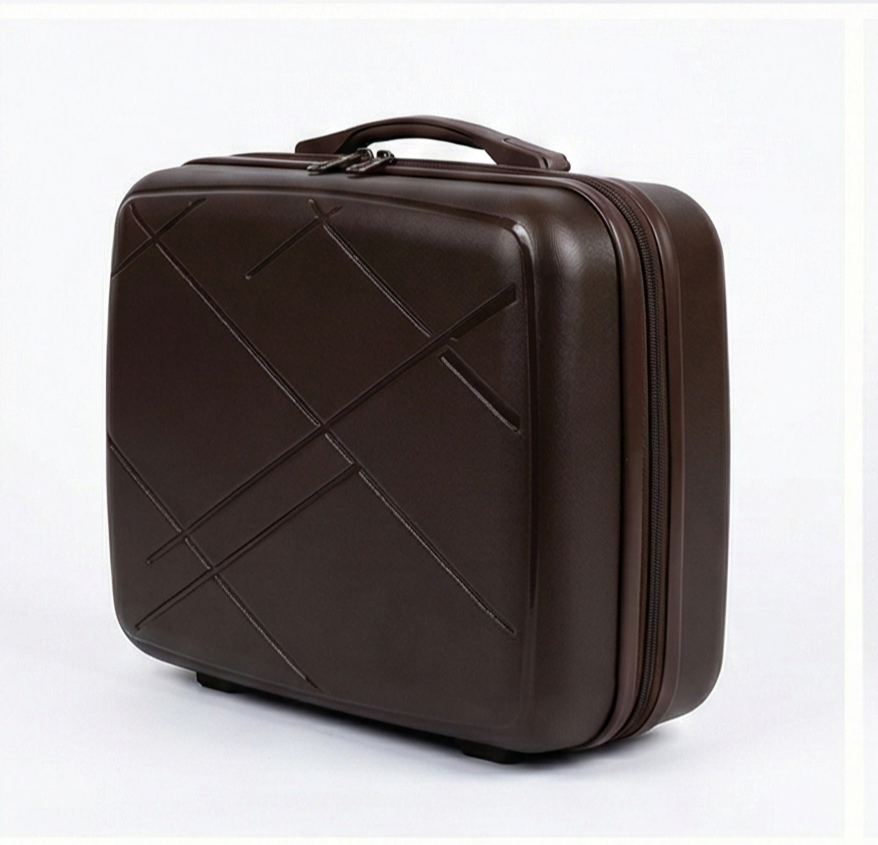 Luxury Hard-Shell Travel Beauty Case |  Carry-On Suitcase