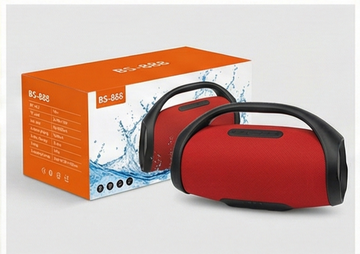 BS-888 Portable Waterproof Bluetooth Boombox Speaker