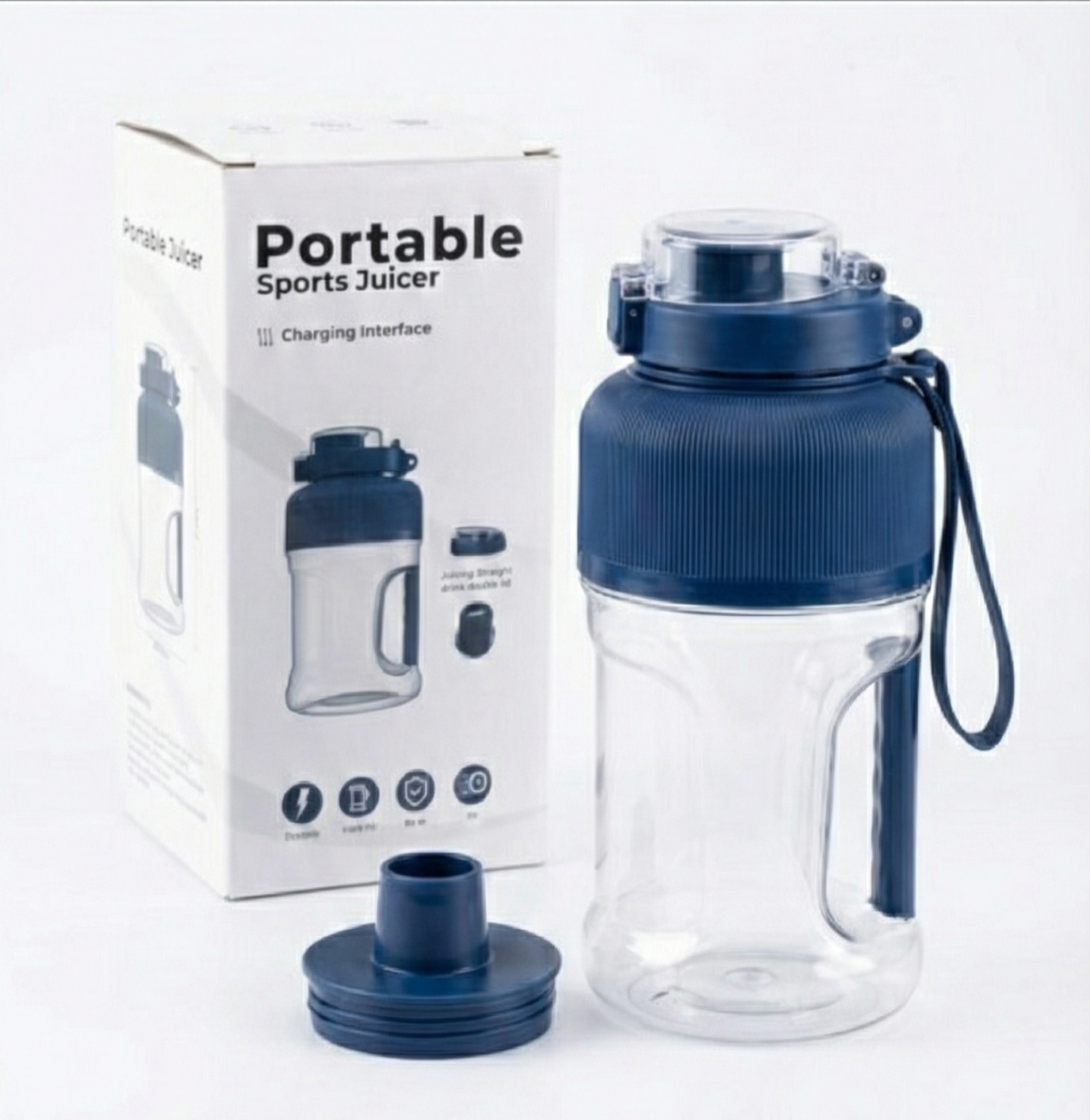 Portable Sports Juicer & Rechargeable Personal Blender Bottle