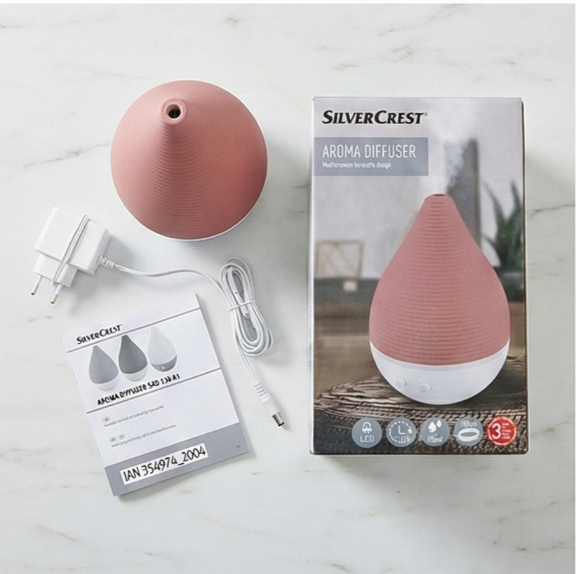 SilverCrest Mediterranean Terracotta Design Aroma Diffuser