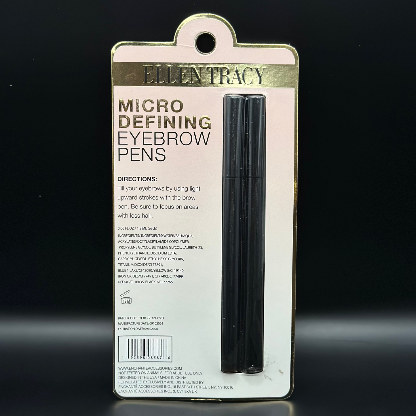 ✨ Ellen Tracy Micro Defining Eyebrow Pens