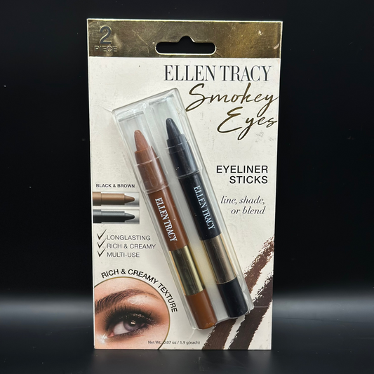 👁️ Ellen Tracy Smokey Eyes Eyeliner Duo
