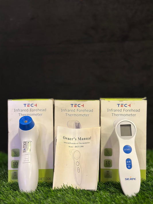 🔹 TEC+ Infrared Forehead Thermometer – DET-306 Fast. Accurate. Contactless.