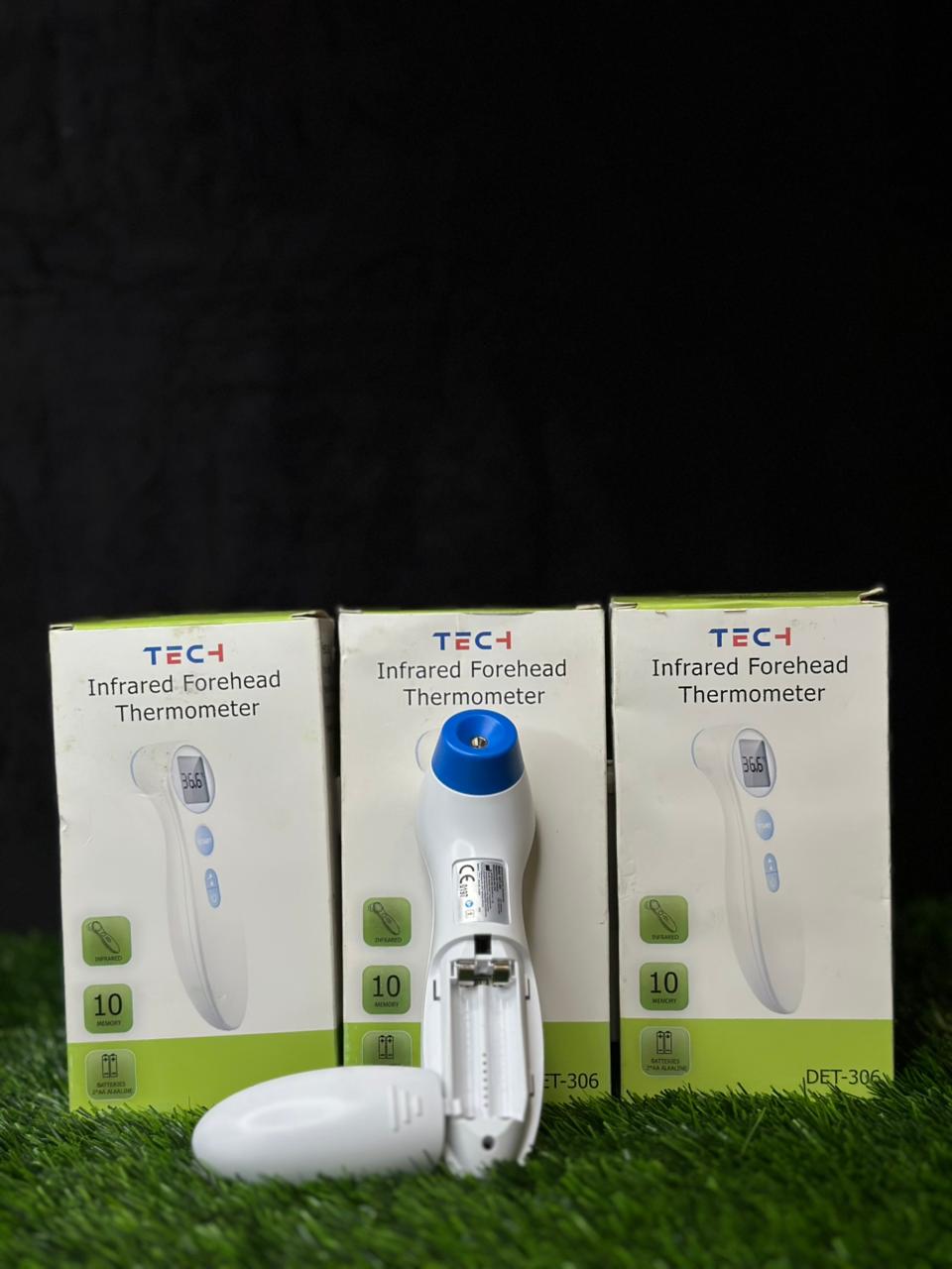 🔹 TEC+ Infrared Forehead Thermometer – DET-306 Fast. Accurate. Contactless.