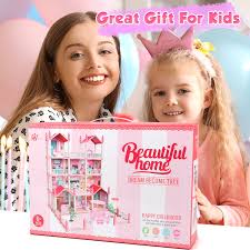 Beautiful Home Dollhouse Playset – Dream Become True