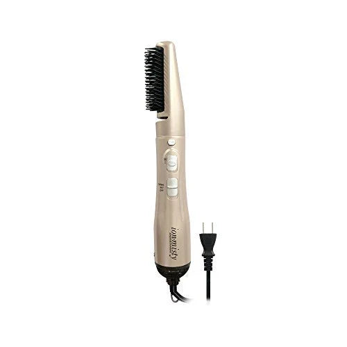 Kashimura ionmisty Curl Dryer Brush – Dual Voltage Travel Hair Styling Tool